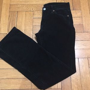 7 For All Mankind bootcut corduroy jeans size 27